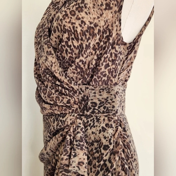 NWT || ALL SAINTS || Cancity Patch dress, camel brown - Picture 5 of 11